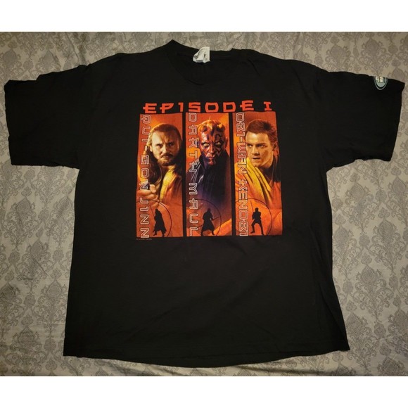 VTG Star Wars Episode 1 Lee Sport Shirt - Picture 1 of 2